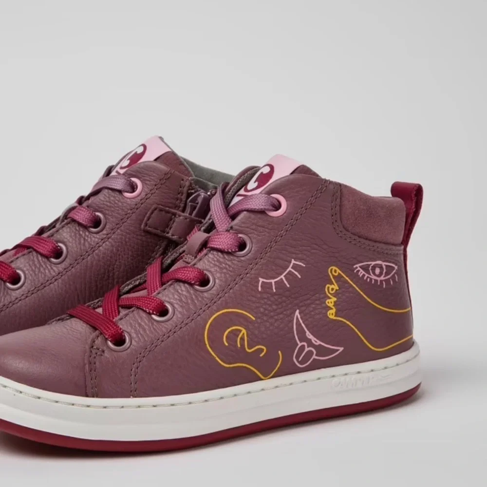 Camper Twins Purple Sneakers for Kids size 33 (US 2)